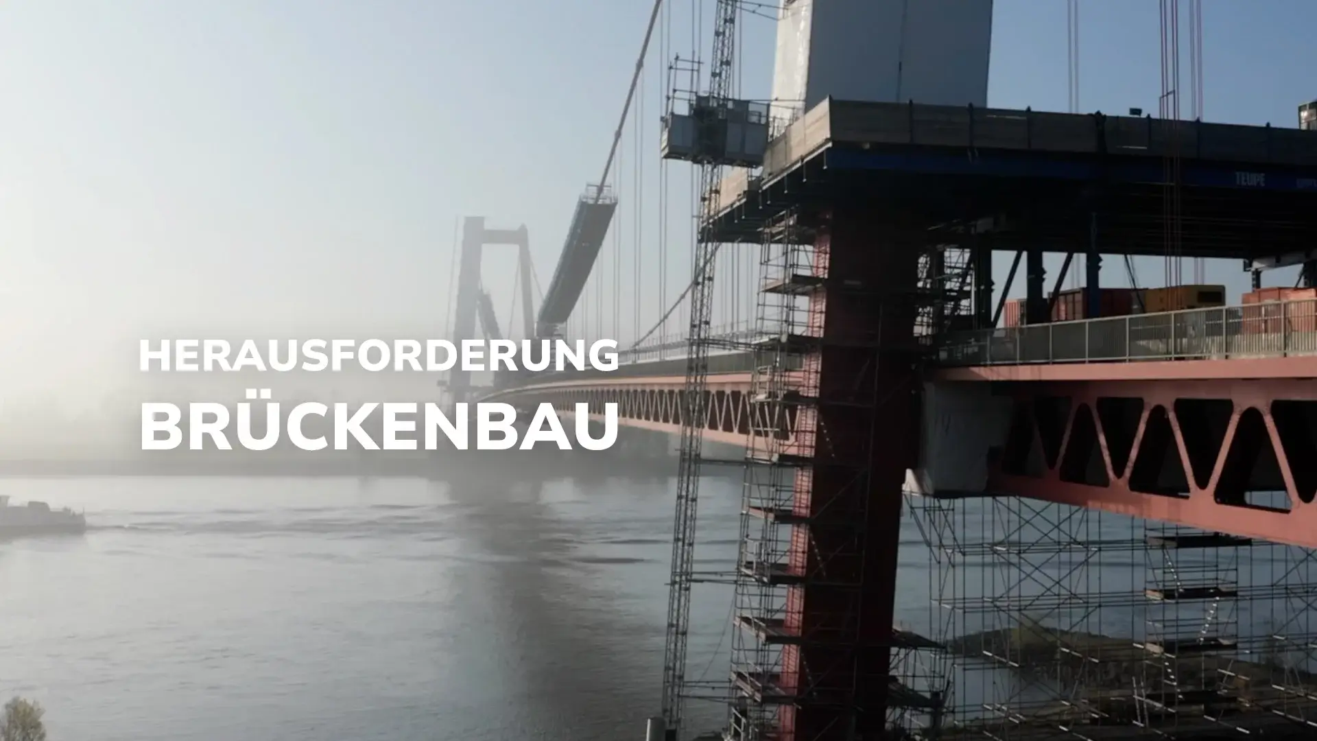 Thumbnail Video Verkehrsministerium NRW Herausforderung Brückenbau